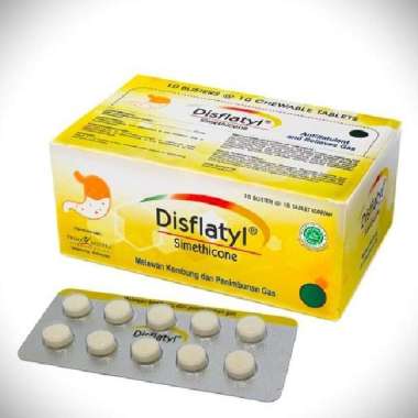Jual Anflat Tablet 1 Box Isi 100 - Mengatasi Perut Kembung Di Seller ...