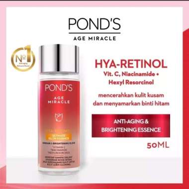 Ponds Age Miracle Hya-Retinol Ultimate Glow Essence Vit. C & Niac 50ml