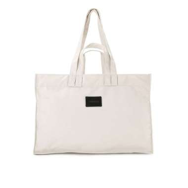 Obermain Ave Nylon Tote Bag L Wanita Beige