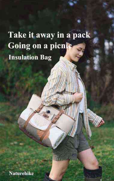 INSULATED BAG NATUREHIKE CNK2350CF013 - COOLER BAG 15L