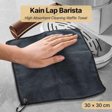 MHW-3BOMBER Kain Lap Barista Cleaning Waffle Towel High Absorbent CT5304B Kain Microfiber Handuk Mur
