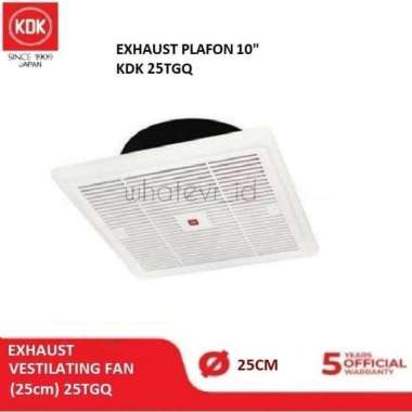 KDK 25TGQ Kipas Exhaust Fan Plafon 10" | Ceiling Hexos 10 Inch