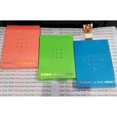 Treasure 1st Album [The First Step : Treasure Effect] Official Album SEALED Green