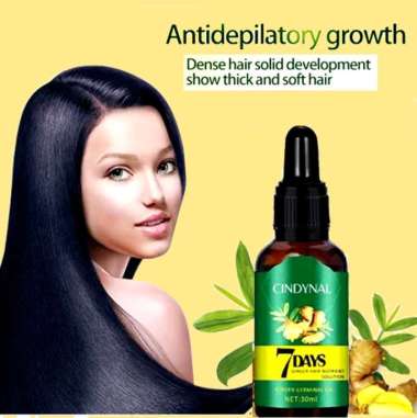 Beard Oil Penumbuh & Penebal Rambut Ginseng 7 Days Ginger Germinal Oil