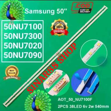 BACKLIGHT TV LED SAMSUNG 50 INC UA50NU7100 UA50NU7300 UA50NU7020 UA50NU7090 UA 50NU7100 50NU7300 50N