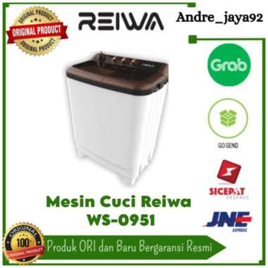 Mesin Cuci 2 Tabung 8 Kg Reiwa WS-0951SBK