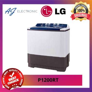 MESIN CUCI LG P-1200RT / P1200RT / P-1200 , 2 TABUNG 12 KG