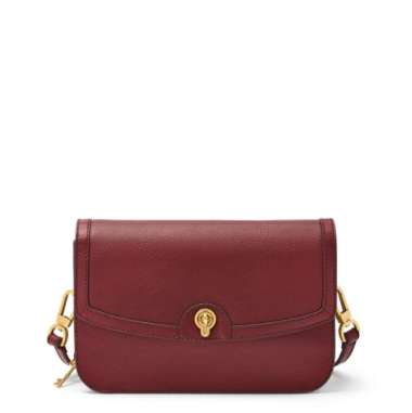 Fossil Ainsley Crossbody Goosberry Leather Tas Wanita - SHB3067-512