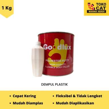 Dempul Plastik Goodlux 1 Kg