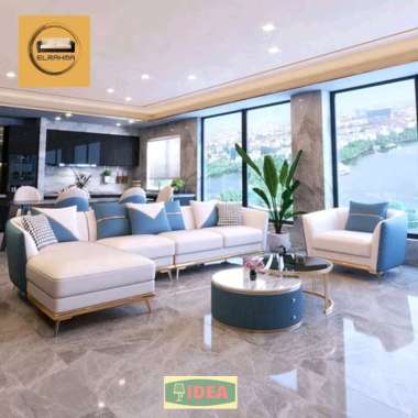 IDEA - Sofa Ruang Tamu Modern Sofa L Sudut Minimalis Berkualitas