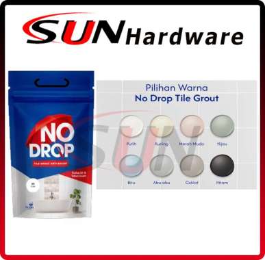 Semen Nat Oker Keramik No Drop 1 Kg Tile Grout Tahan Cairan Asam Marmer Granit Putih Hitam Coklat Hi