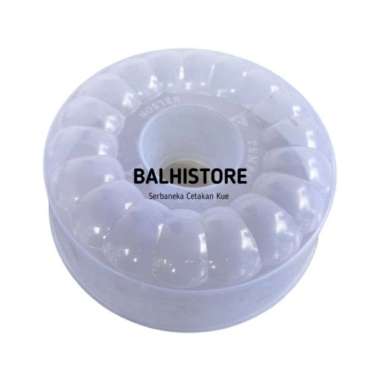BLS016 Cetakan Jelly Puding Plastik Foodgrade/ Cetakan Kue Agar Plastik Lotus 22cm