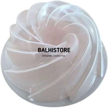 BLS016 Cetakan Jelly Puding Plastik Foodgrade/ Cetakan Kue Agar Plastik Twister 24cm