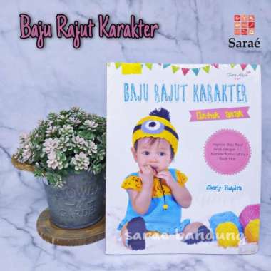 Buku Rajut Pemula / Panduan Merajut / Belajar Merajut (Vol.2) Scarft Rajut