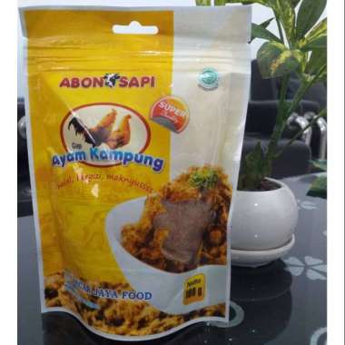 ABON SAPI CAP AYAM KAMPUNG Toples 200gr