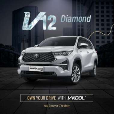 Kaca Film V-KOOL Diamond Series TOYOTA INNOVA ZENIX Sunroof VIP