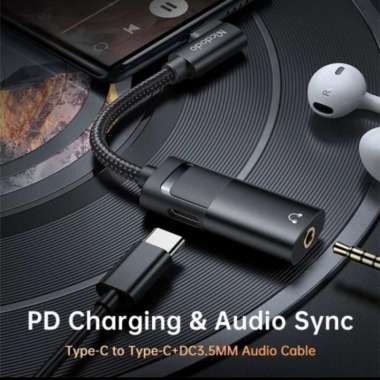 Adapter Mcdodo CA-1880 Audio Splitter Jack Aux Type C Charging
