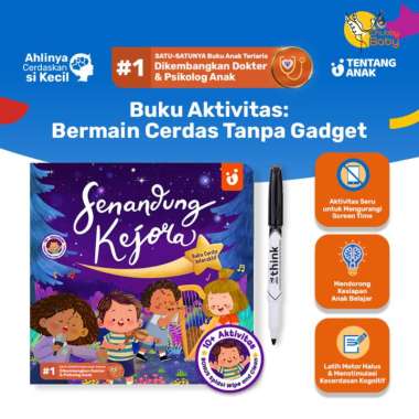 Tentang Anak - Buku Aktivitas Wipe and Clean | Senandung Kejora
