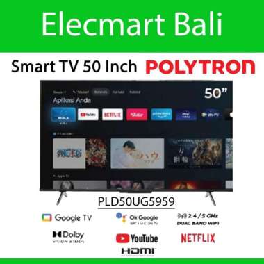 Smart Tv 50 Inch 4K UHD Polytron Google TV PLD50UG5959