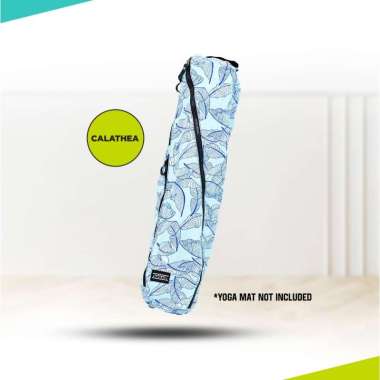 Premium Yoga Mat Bag | Tas Yoga Besar | Yoga Bag | Mat ukuran 1mm-8mm Calathea