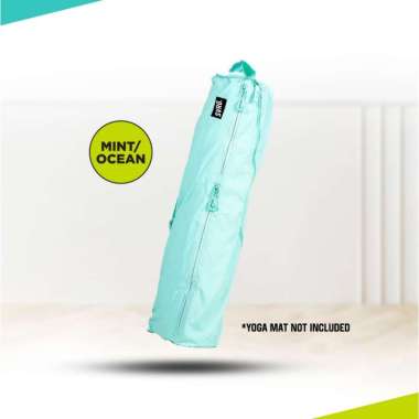 Premium Yoga Mat Bag | Tas Yoga Besar | Yoga Bag | Mat ukuran 1mm-8mm Mint/Ocean