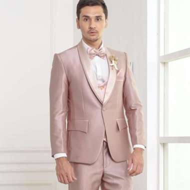 JAS FORMAL PRIA / JAS PENGANTIN PREMIUM silver L