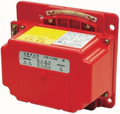 Seismic Sensor Sensor Gempa Asli Jepang Toyo V-858 untuk Lift / Elevator, Eskalator