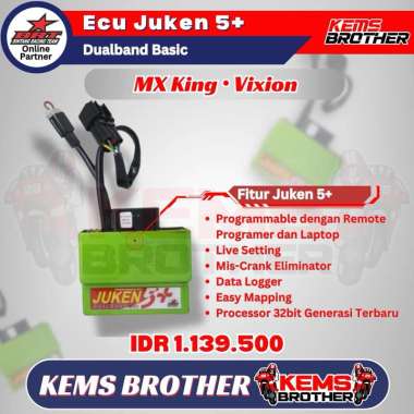 ECU Juken 5+ Dualband BRT Original - Yamaha MX King, R15, Vixion Nvl Nva, WR155 JUKEN 5+ VIXION OLD