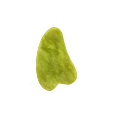 Jade Roller Face Roller Tool Pemijat Muka Wajah Ramping Pipi Tirus Batu Giok Asli Guasha