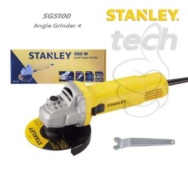 Mesin Gerinda Tangan Listrik Angle Grinder 4" Stanley SG5100 SG 5100