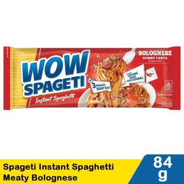 WOW Spageti Carbonara Mie WOW Spaghetti Bolognese Mie Spageti Bolognese