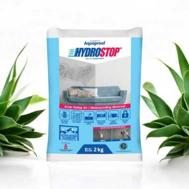 Hydrostop acian kedap air 2 kg (abu abu), Hydrostop waterproofing 2 kg Abu