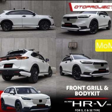 Bodykit / Body Kit + Front Grill Mugen Otoproject All New HRV 2022 up METEROID GREY