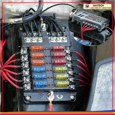 Sekring Mobil Motor Car Fuse Blade Medium with Box 300 PCS - Multi-Color