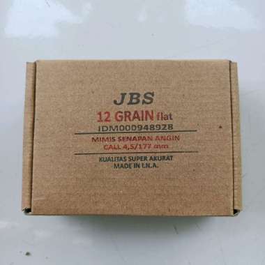 ORIGINAL JBS FLAT 12gr KARDUSAN