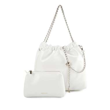 Obermain Tas Wanita BAILEE HOBO BAG (L) White BZ24030WH White