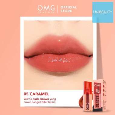 OMG Glassy Lip Tint 2 g / Lip Tint OMG 05 Caramel