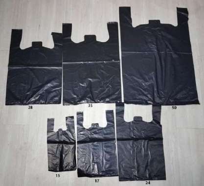 Kantong Kresek / Plastik Polos Kiloan '24 (Hitam)