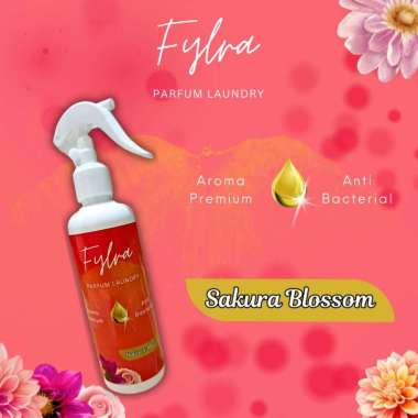 Parfum Laundry SAKURA BLOSSOM Grade A+ Spray Anti Bacterial - ORIGINAL 250ml By Fylra Parfum Laundry