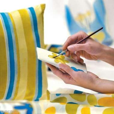 Pebeo Setacolor Light Fabric Paint Color Cat Warna Kain DIY GLITTER RUBY