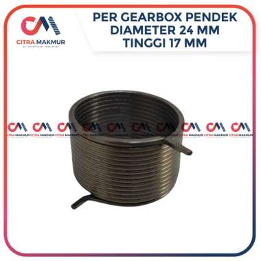 Per Gearbox Mesin Cuci 1 Tabung Pendek diameter 2,5 cm Gear Box 25 mm Gir Per Pegas Ulir