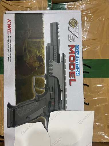 MAINAN REPLIKA / MAINAN MENYERUPAI KWC CZ75 TANFOGLIO COMPETITION MODEL