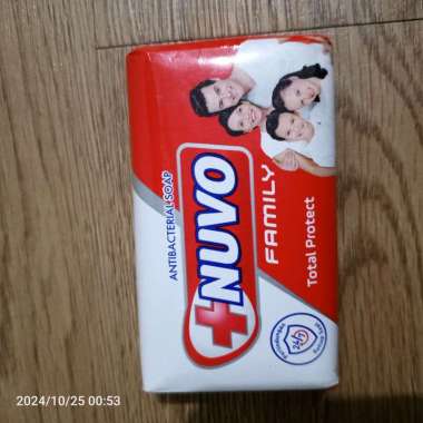 NUVO SABUN BATANG ANTIBACTERIAL / Sabun batang NUVO Merah