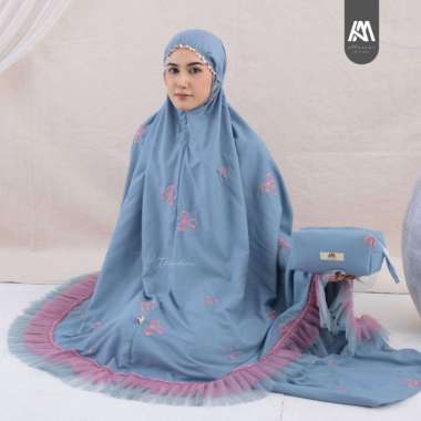 Mukena Dewasa Bordir Coquette | Mukena Bordir Pita Wardah