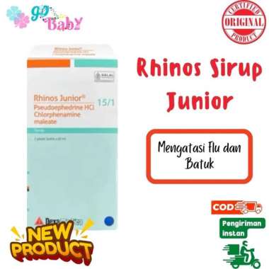 Rhinos Sirup Junior - Meringankan flu