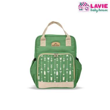 Mom's Baby Tas Bayi Ransel Bohemian MBT3079 green