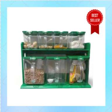 Tempat Bumbu Dapur Tempat Gula Kopi Aesthetic Wadah Bumbu Dapur Toples Bumbu Dapur 1 Set Toples Bumb