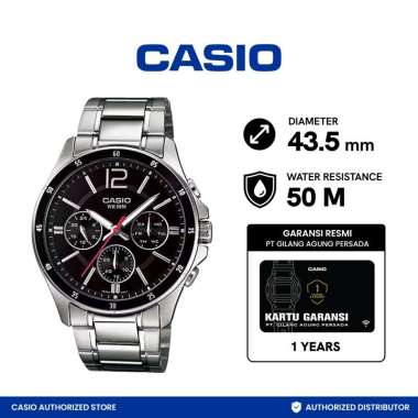Jam Tangan Pria General Casio MTP-1374D-1AVDF Analog