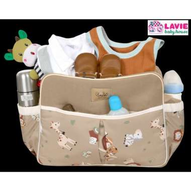 Baby Joy Tas Bayi Medium Jungle Joy Series BJT1055 khaki