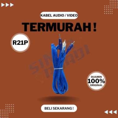 Kabel RCA 2-1 Mini Panjang 3 Meter